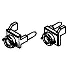 Details West 229 Ditch Lights GE-Style w/Lens (Pilot End Mount) pkg(2)