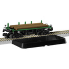 American Flyer 2219020  AF Burlington Northern Log Dump  Car,  S Gauge