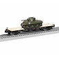 Lionel 1926701 B&M 40' Flatcar w/Sherman Tank # 33700