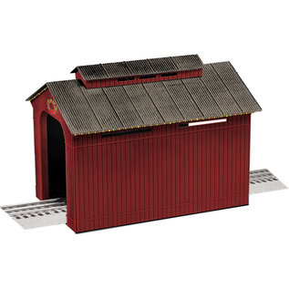 Lionel 1929090 Lighted Christmas Half-Covered Bridge