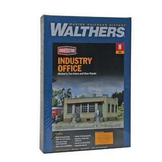 Walthers 933-3834 Industrial Office Building Kit