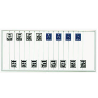 Tichy Train Group 8262 Misc. Road Signs Grp #1, 16Pcs. HO Scale