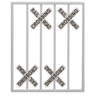 Tichy Train Group 293-2063 RR Crossing Crossbuck Signs (8)