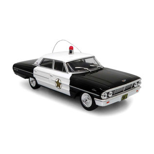 Iconic Replicas 430364 1964 Ford Galaxie Police Cruiser, Mayberry