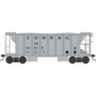 43099 Conrail 70-Ton 2-Bay Ballast Hopper #53830