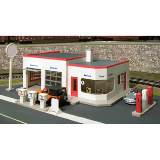 Atlas O 66912 "Wilson's Gas & Go" Service Station Kit, O Scale
