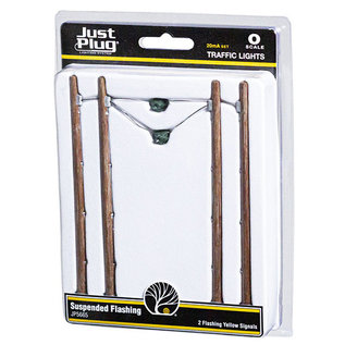 Woodland Scenics JP5665 Suspended Flashing Traffic Lights, O Scale