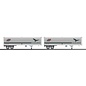Lionel 6-83581 CNW 40' Trailer, 2-Pack