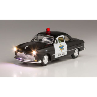 Woodland Scenics JP5593 Just Plug Police Car, HO Scale