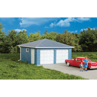 Walthers 933-3793 Two-Car Garage, HO Kit