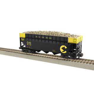 American Flyer 2219261 Chessie Wood Chip Hopper #110031, S Gauge