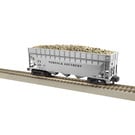 American Flyer 2219281 Norfolk Southern Wood Chip Hopper #9106, S Gauge