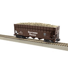 American Flyer 2219292 Southern Pacific Wood Chip Hopper #352150, S Gauge