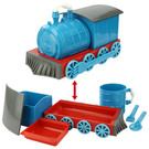 Chew Chew Train (Blue) (Bowl, Plates, Fork, Spoon, and Cup)