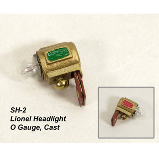 Model Engineering Works SH-2 Diecast Headlight, O Gauge