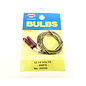 Model Power No.20000 Red Tubular Flasher Bulbs 2pc., 14V