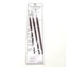 Atlas Brush Co. BRU6001 Clarendon 3 Piece Brush Set