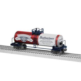 Lionel 2228320 Budweiser Tank Car, O Gauge