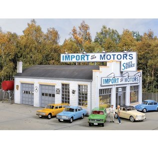 Walthers 4023 Import Motors Garage Building Kit