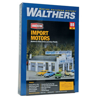 Walthers 4023 Import Motors Garage Building Kit