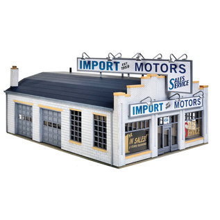Walthers 4023 Import Motors Garage Building Kit