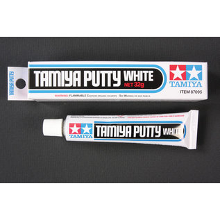 Tamiya 87095 Basic White Putty Tube, 1.13oz.