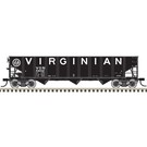 Atlas HO 20006929 Virginian Tman 70 Ton 9 Panel Open Hopper #4592