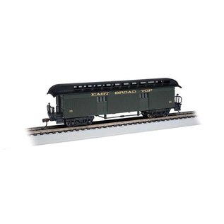 Bachmann 15308 Old Time Wood Baggage with Round-End Clerestory Roof East Broad Top