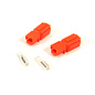 Henning's Trains 1327OR Unassembled Orange 30amp Powerpole Set, 2Pcs