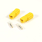 Henning's Trains 1327YL Unassembled Yellow 30amp Powerpole Set, 2Pcs