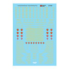 Microscale 87-891 PRR Passenger Car Decal Set, 1947-1968