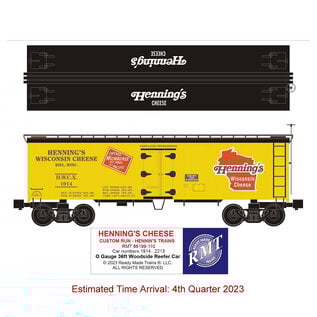 RMT 86199-110 Henning's Cheese 36' Woodside Reefer
