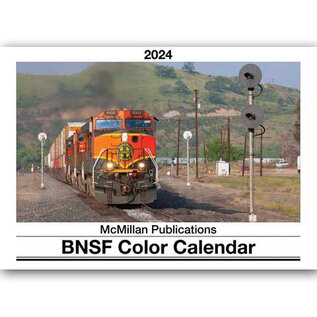 McMillan Publishing 2024 BNSF Color Calendar