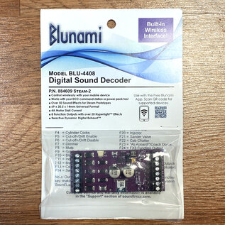 Soundtraxx 884609 BLU-4408 Blunami Sound Decoder, Steam-2
