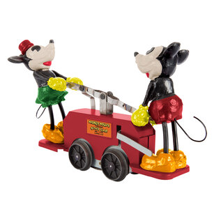 Lionel 2335190 Mickey and Minnie Handcar, Red