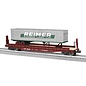 Lionel 2326380 Canadian Pacific 50' Flatcar with Reimer Trailer