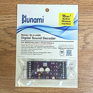 Soundtraxx 885620 BLU-4408 Blunami Sound Decoder, Baldwin & Other Diesels