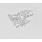 Lionel 11-11W Insulating Fiber Track Pins, White, 12pcs
