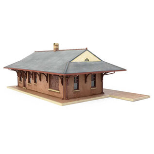 Walthers 933-3553 PRR Combination Brick Station Kit