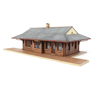 Walthers 933-3553 PRR Combination Brick Station Kit