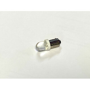 1445CL LED Round Head Bayonet Bulb, BA9s, 6-18V