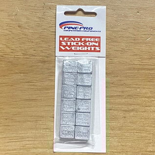 Pine-Pro 10045 Lead Free Stick-On Weights, 2oz.