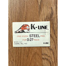 Lionel K-292 O-27 Steel Pins, 12 Pcs, Lionel