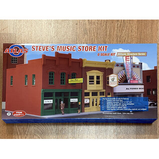 Atlas O 66911 "Steve's Music Store" Shop Building Kit, O Scale