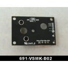 Lionel 691-VSMK-D02 Smoke Element PCB w/ 8 OHM/ DD-35A