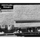 Cambell Scale Models 800 Profile Shingles, 100' Roll, HO Scale