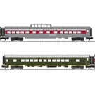 Lionel 2427060 Western Maryland Scenic 21" Passenger Car 2-Pack B