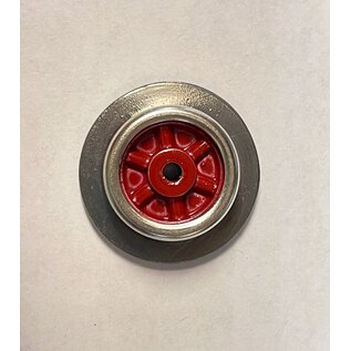 Model Engineering Works 260E-14 Pilot/Trailing Truck Wheel, Solid Spoked Red, MEW