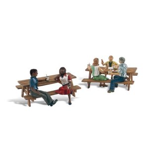 Woodland Scenics A1939 Outdoor Dining, Woodland Scenics HO