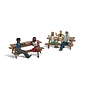 Woodland Scenics A1939 Outdoor Dining, Woodland Scenics HO